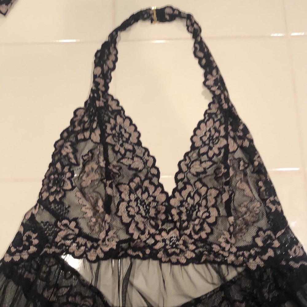 Victoria Secret chemise & matching G sting Lingerie Bundle Size L - Picture 9 of 15